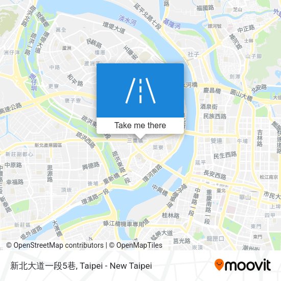 新北大道一段5巷 map