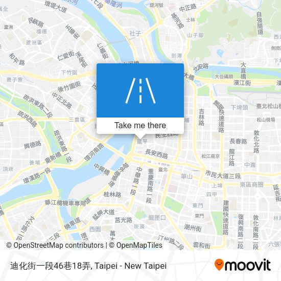 迪化街一段46巷18弄 map