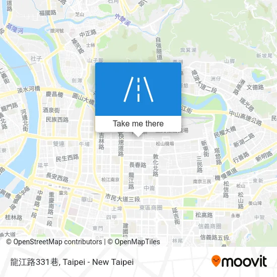 龍江路331巷地圖