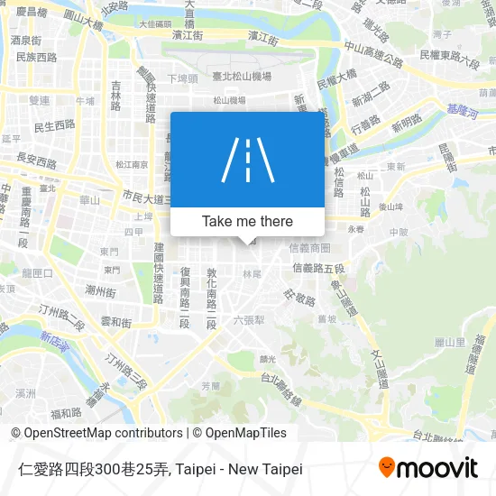 仁愛路四段300巷25弄 map