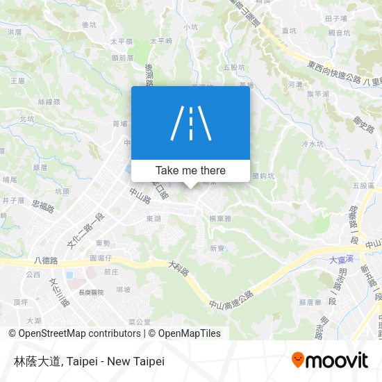 林蔭大道 map