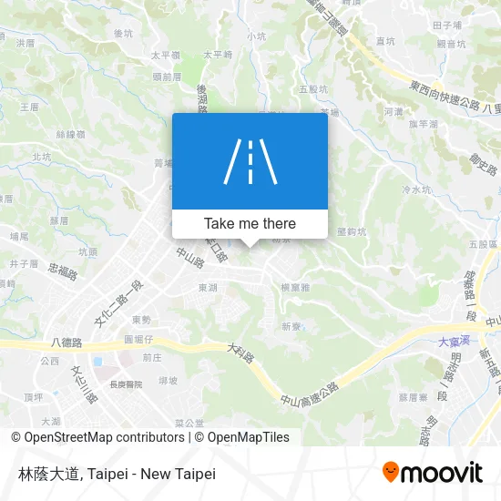 林蔭大道 map