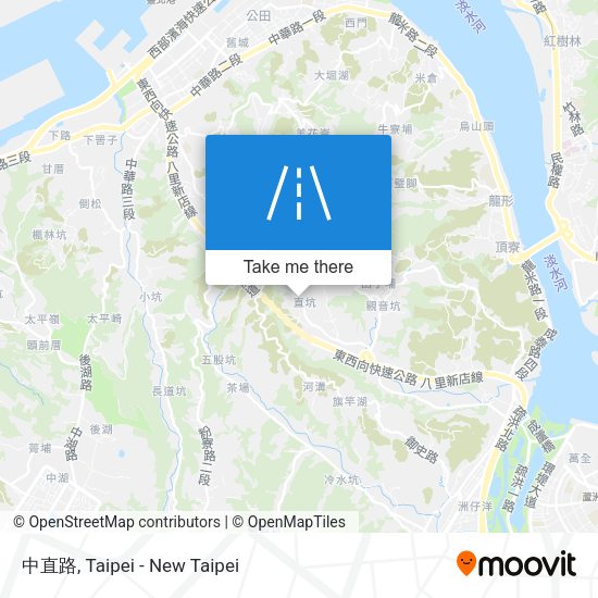 中直路 map