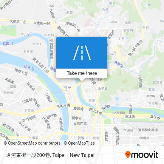 通河東街一段200巷 map