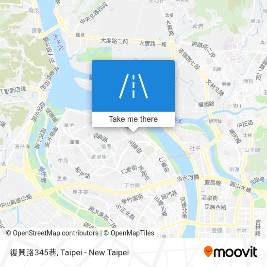 復興路345巷 map