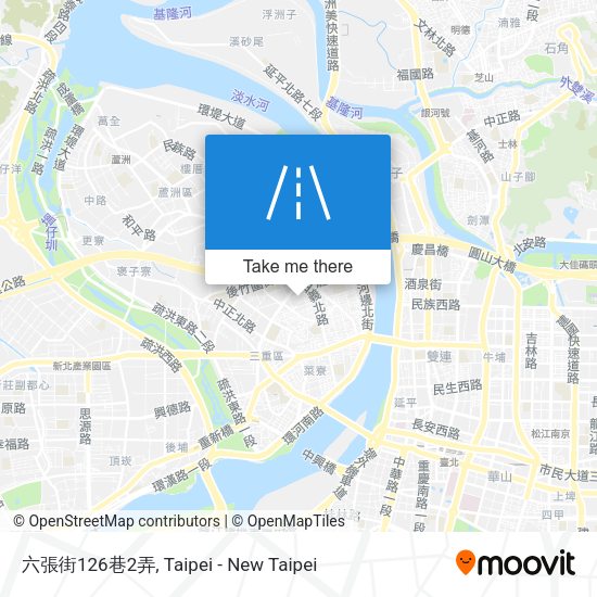 六張街126巷2弄 map