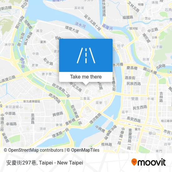 安慶街297巷地圖