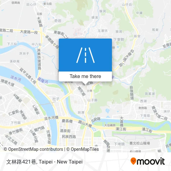 文林路421巷地圖