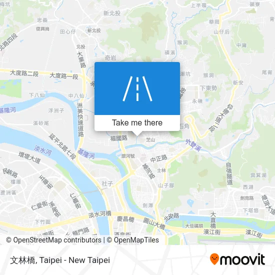 文林橋 map