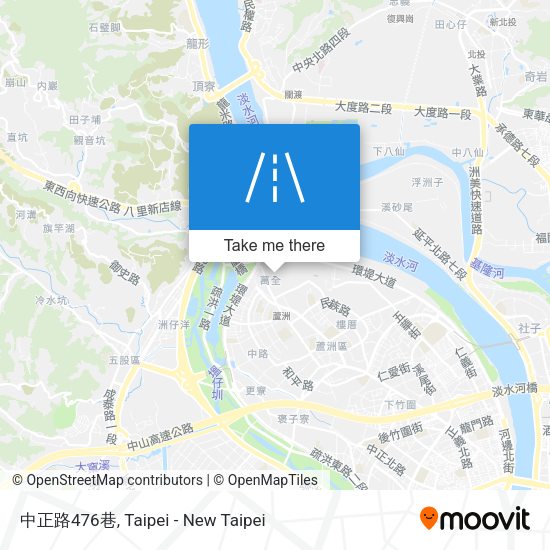 中正路476巷地圖