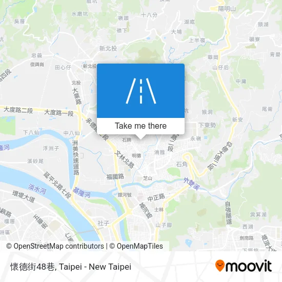 懷德街48巷地圖