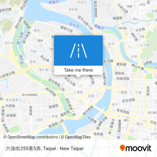 六張街255巷5弄地圖