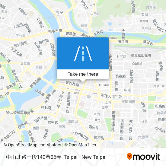 中山北路一段140巷26弄 map