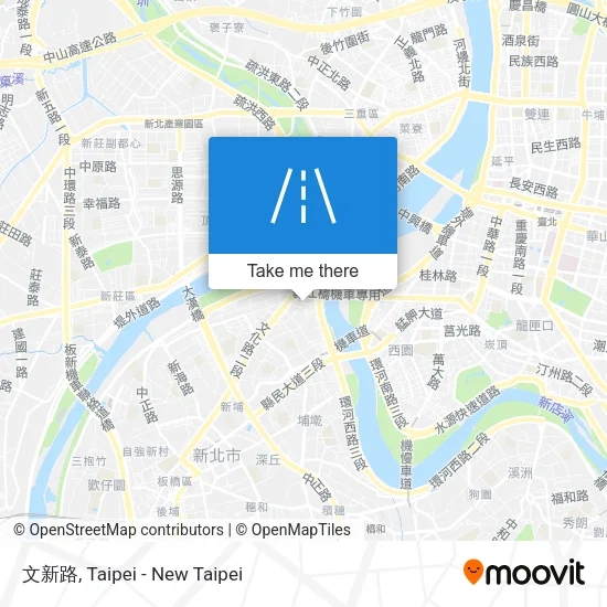 文新路 map