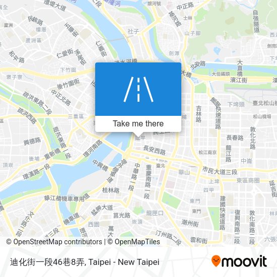 迪化街一段46巷8弄 map