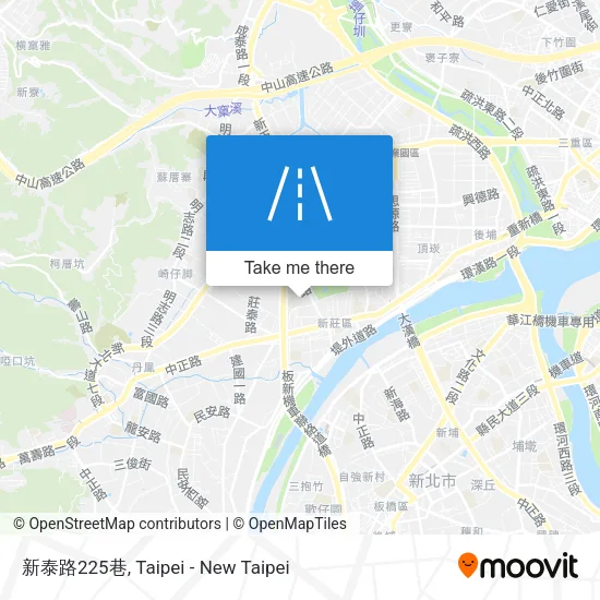 新泰路225巷地圖