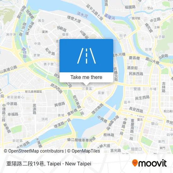重陽路二段19巷地圖