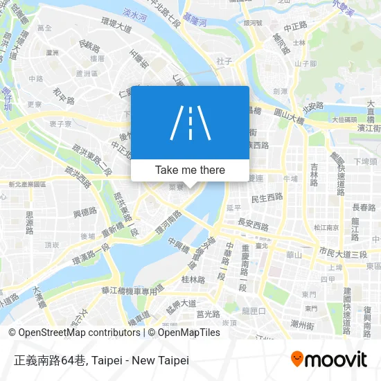 正義南路64巷地圖
