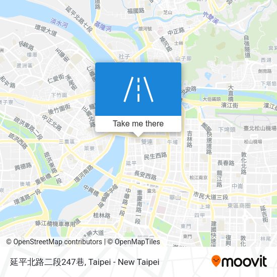 延平北路二段247巷 map