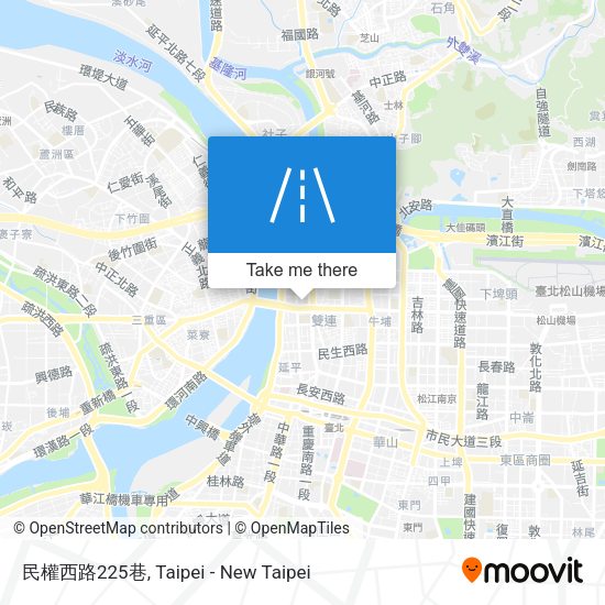 民權西路225巷地圖
