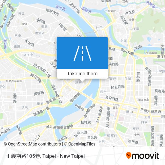 正義南路105巷 map