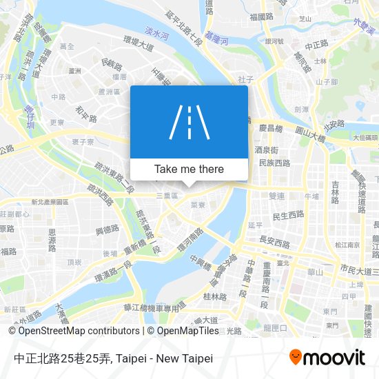 中正北路25巷25弄地圖