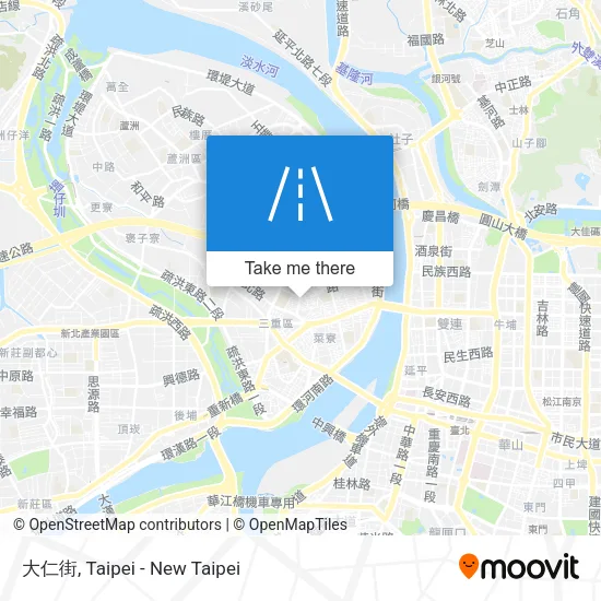 大仁街 map