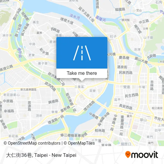 大仁街36巷地圖