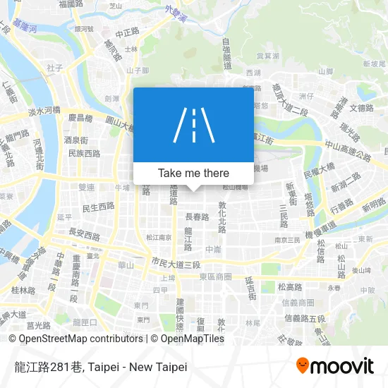 龍江路281巷 map
