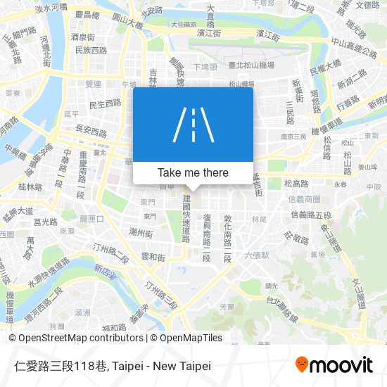 仁愛路三段118巷地圖