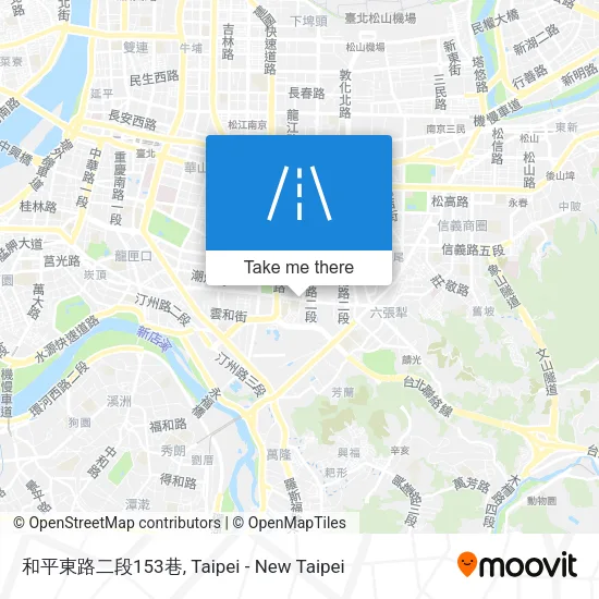 和平東路二段153巷地圖