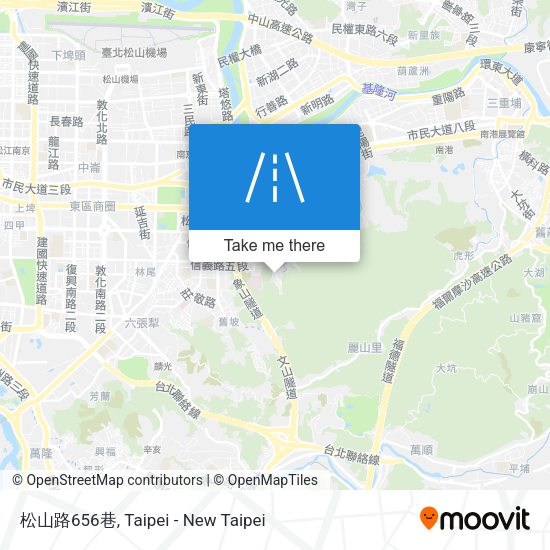 松山路656巷地圖