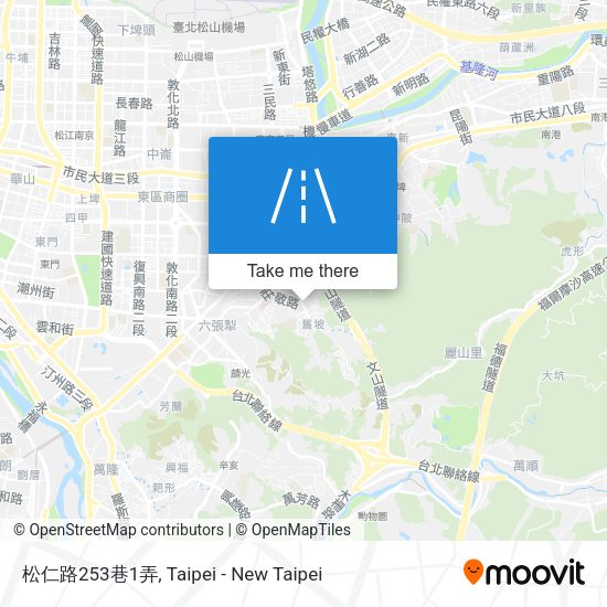 松仁路253巷1弄地圖