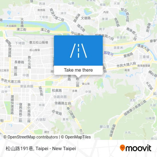 松山路191巷 map