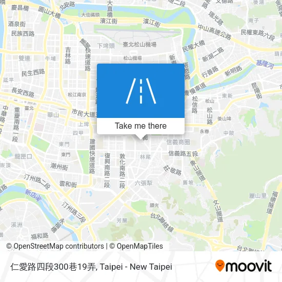 仁愛路四段300巷19弄地圖