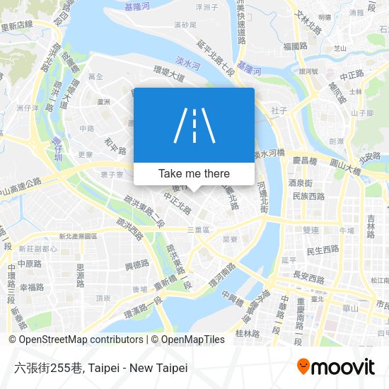 六張街255巷 map