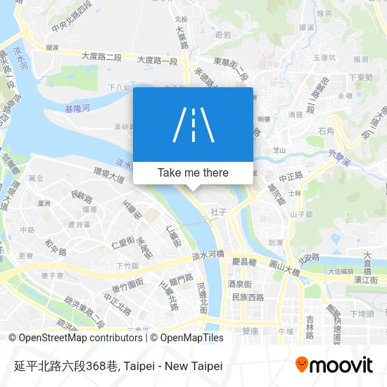 延平北路六段368巷 map