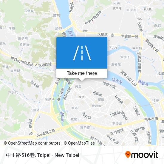 中正路516巷 map