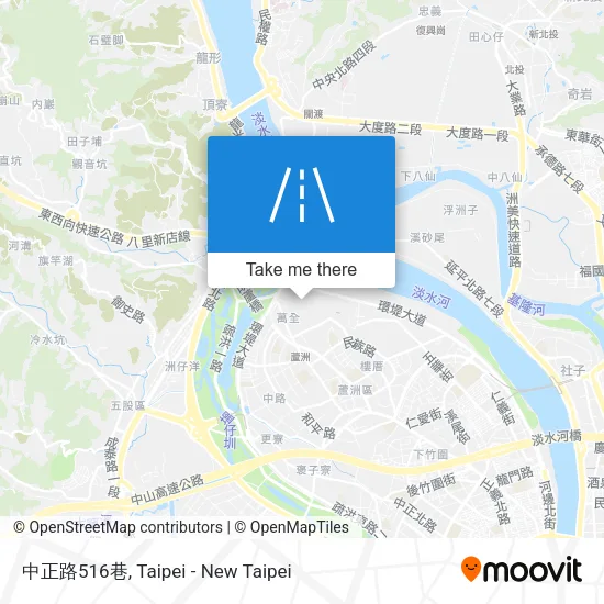 中正路516巷 map