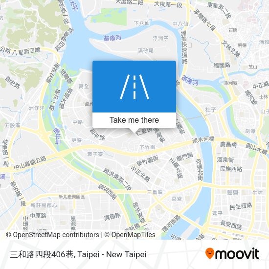 三和路四段406巷地圖