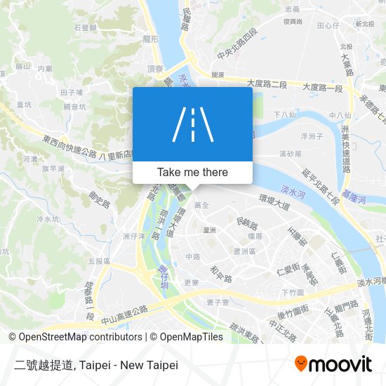 二號越提道地圖
