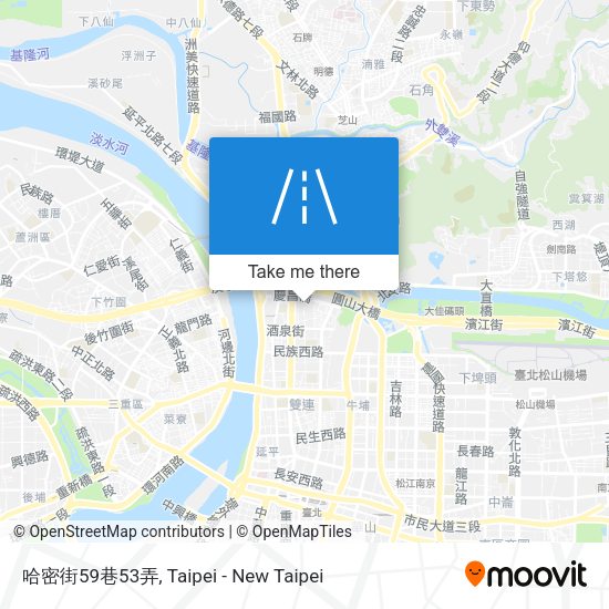 哈密街59巷53弄 map