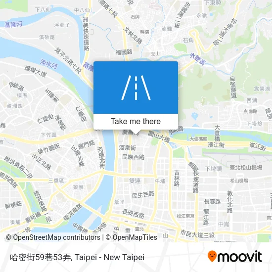 哈密街59巷53弄 map