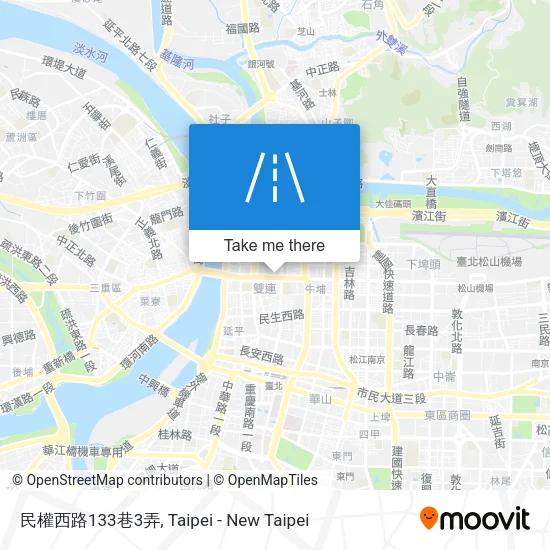 民權西路133巷3弄 map