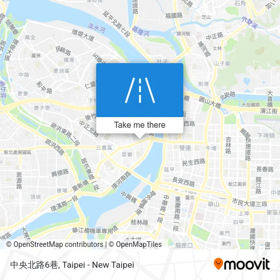 中央北路6巷地圖