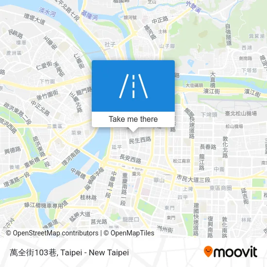 萬全街103巷地圖