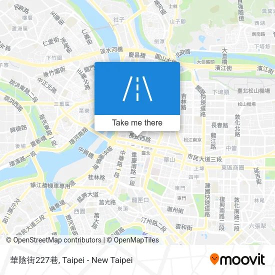 華陰街227巷 map