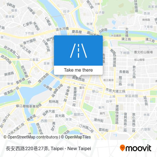 長安西路220巷27弄地圖