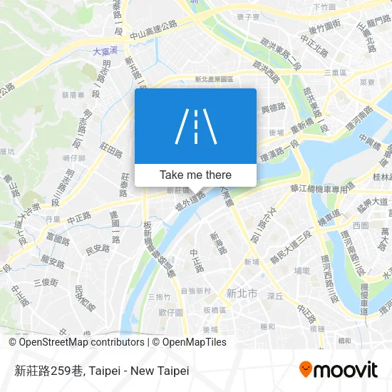 新莊路259巷 map