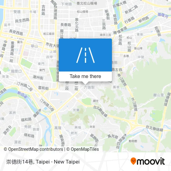崇德街14巷地圖